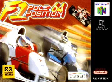 F1 Pole Position 64 (Europe) (En,Fr,De) box cover front